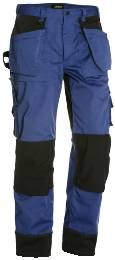 Bundhose Multifunktion Kornblau/Schwarz C50_